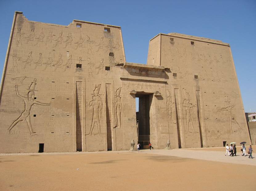 Aegypten Rundreise, Nilkreuzfahrt, IBEROTEL, MS Crown Empress, Edfu, Horus Tempel
