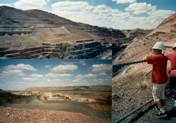 Westaustralien Rundreise, Argyle Diamanten Mine, Rosa Diamanten, Tagebau