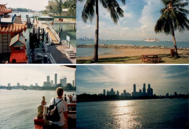 Westaustralien Rundreise, Singapore, Stadtrundfahrt, RMC-Tours, Schildgroetteninsel, KUSU ISLAND, Kusu Island, Skyline von Singapure