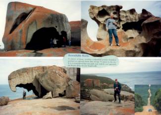 Australien Rundreise, South Australia, Admiral Arch cliffs, Cape du Couedic