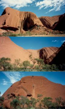 Australien Rundreise, Uluru, Ayers Rock, Sonnenuntergang