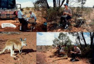Australien Rundreise, Kings Canyon, Red Centre, Barbecue im Outback
