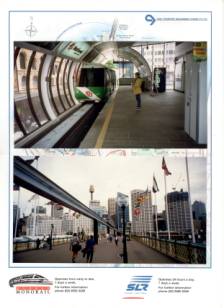 Australien Rundreise, New South Wales, Sydney, Monorail
