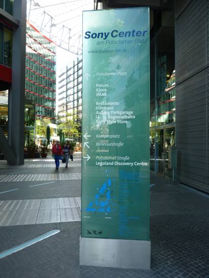 Berlin, Sony Center, Potsdamer Platz