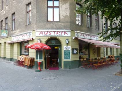 Berlin, Kreuzberg, Austria Restaurant