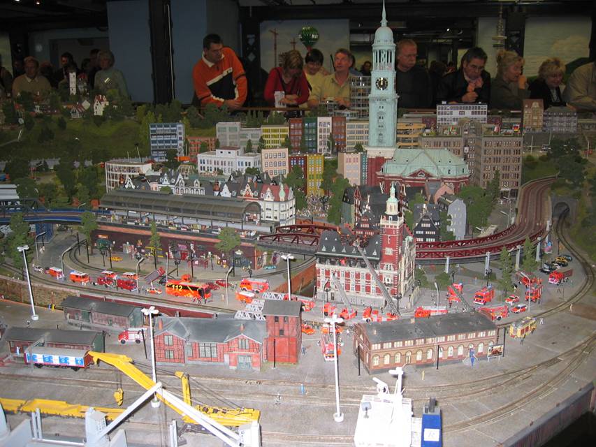 Hamburg, Miniatur Wunderland, Modelleisenbahn, Daueraustellung